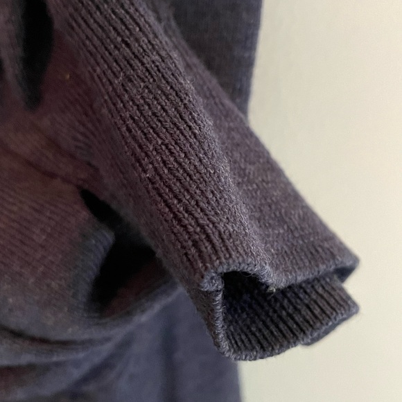 Brooks Brothers Wool Navy Sweater - Picture 3 of 5